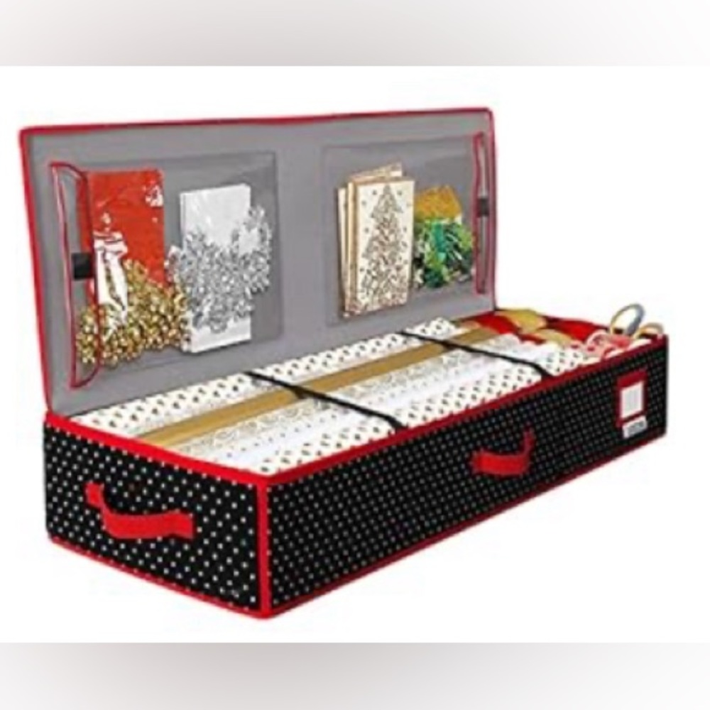 Gift wrap organizer storage